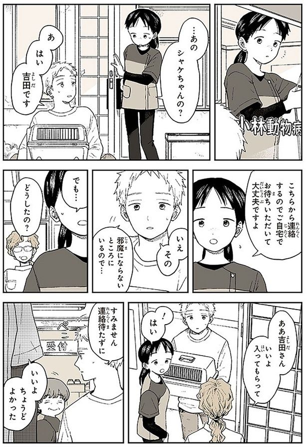 邪魔にならないところにいるので... （C）稲空穂／実業之日本社