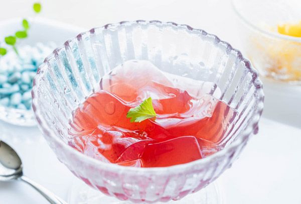 夜食におすすめは寒天ゼリー