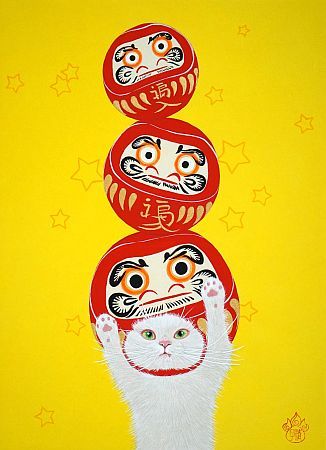 アートECサイト「月刊美術プラス」にて「猫・ネコ・CAT ～肉球とモフモフと」開催中