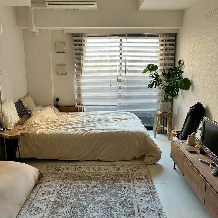 コンパクトな空間をスタイリッシュに。1Kをおしゃれに見せるインテリア3選