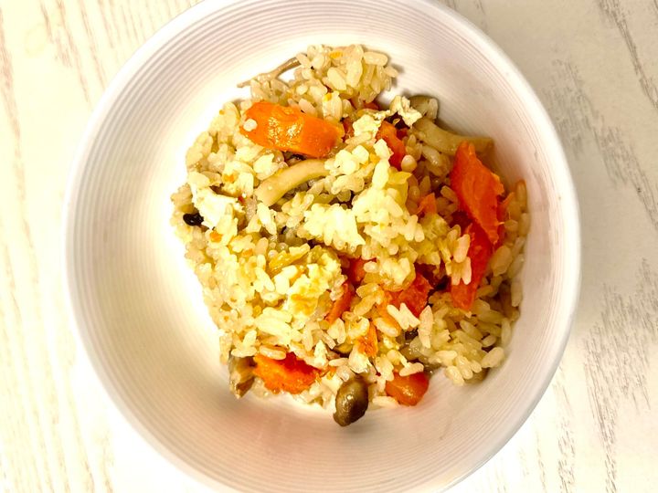 盛り付けました