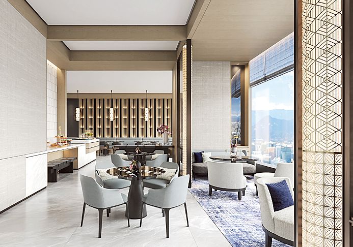 photo：最上階の17階にエグゼクティブラウンジ「M Club」を新設 ※イメージパース