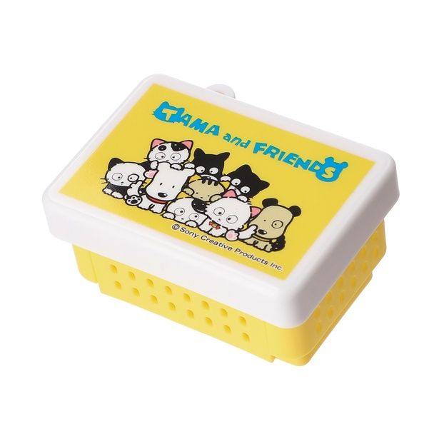 「ミニランチBOXキーホルダー」(イエロー)