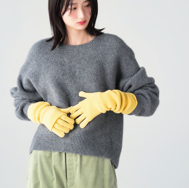 レイヤードグローブで手元から暖かく
