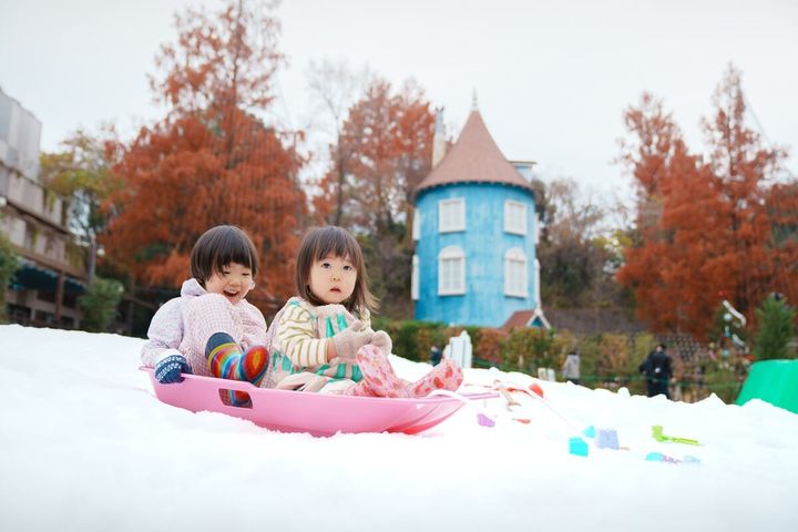 ムーミンバレーパーク「そりあそび広場」