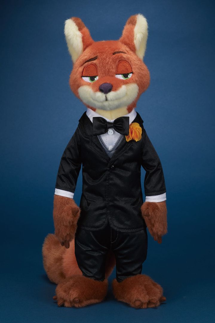 ディズニーキャラクター 『ズートピア2』 プレミアムぬいぐるみ ニック・ワイルド ムービーエディション（こだわり1）