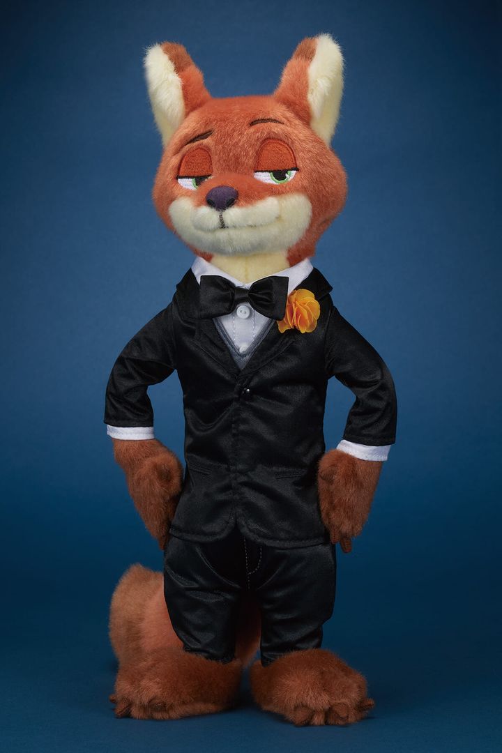 ディズニーキャラクター 『ズートピア2』 プレミアムぬいぐるみ ニック・ワイルド ムービーエディション（こだわり3）