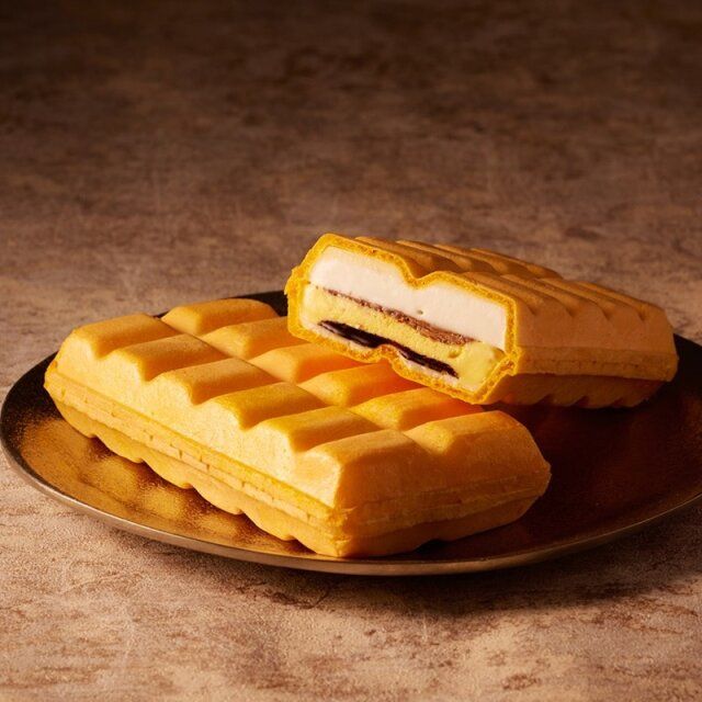 シャトレーゼ DESSERTモナカ クレームブリュレタルト 4個入