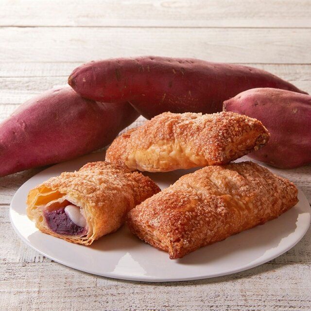 シャトレーゼ むらさき芋のあんこもちパイ