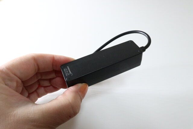 Type-A 5in1 USB HUB サイズ感