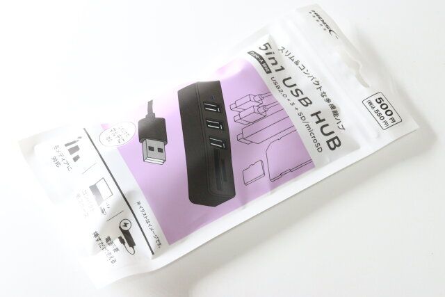 Type-A 5in1 USB HUB 電気小物