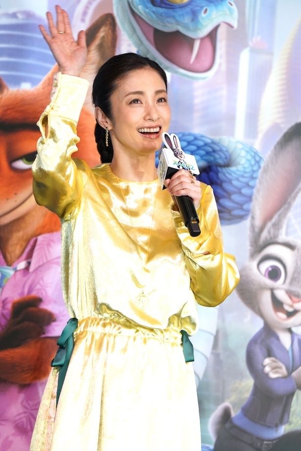 頑張り屋なウサギ初の警察官ジュディの声を担当した上戸彩