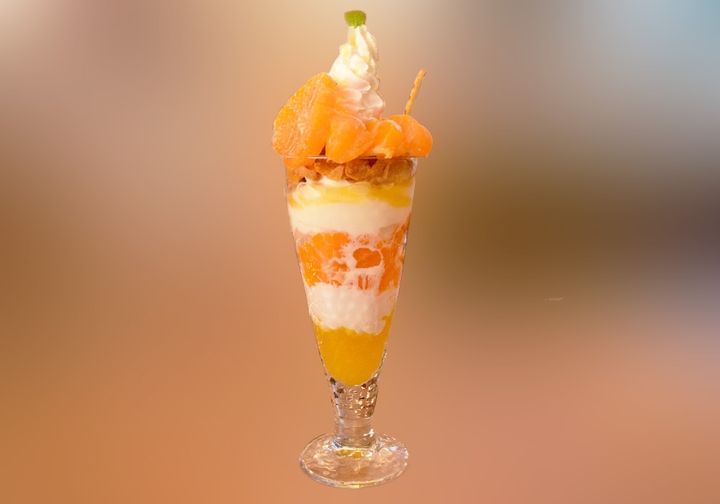 ジョナサン「季節のジョナパフェ（早生みかん）」