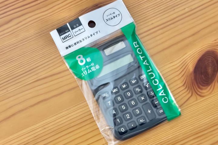100均の電卓おすすめ7選【ダイソー・セリア・キャンドゥ】使いやすい・かわいい商品も