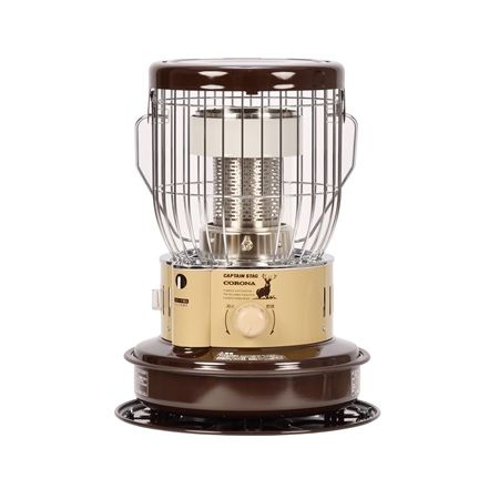 冬キャンプに！キャプテンスタッグ×コロナの石油ストーブにコラボ5周年カラー登場