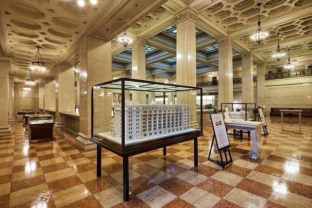 明治生命館の展示エリア