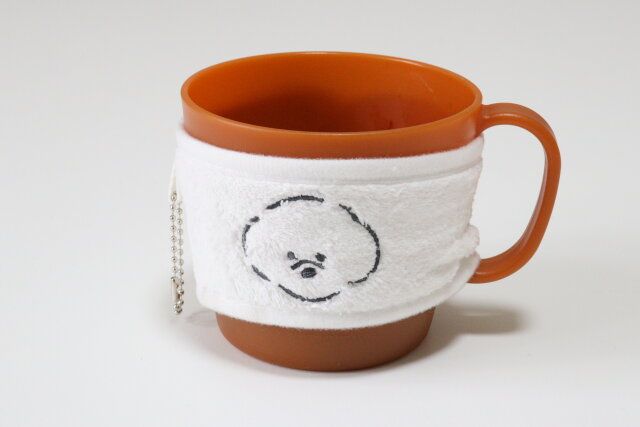 セリア もこもこカップスリーブ 使用例 ホット