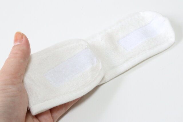 セリア もこもこカップスリーブ 面ファスナー