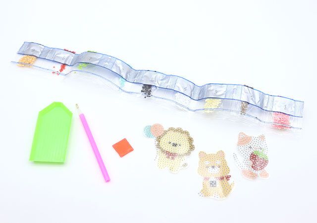 ビーズアートシールキット セット内容