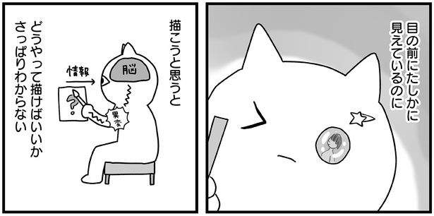 どうやって描けばいいかさっぱりわからない （C）よざ ひかる／KADOKAWA