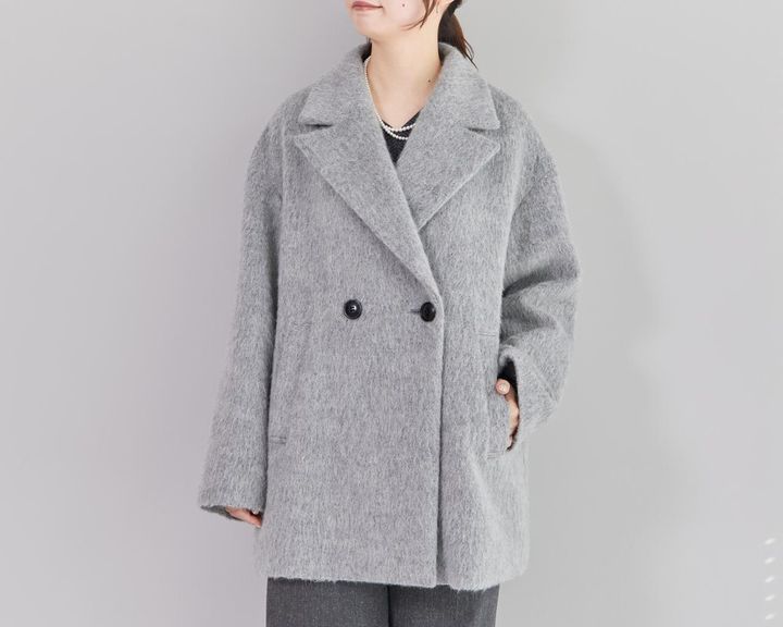 画像: リッチな表情のシャギーコート