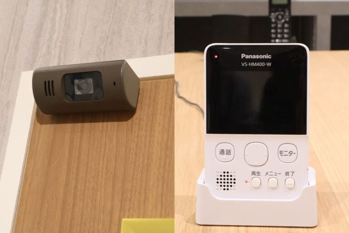 モニターつきドアホン