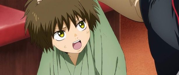 孤児の少年、晴太 [c]空知英秋／劇場版銀魂製作委員会