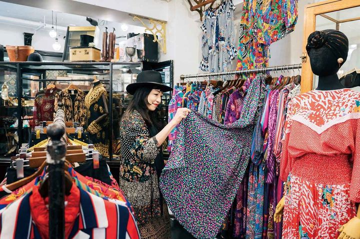 画像: 東京・高円寺のヴィンテージショップ「Frescade」 出典：『古着ひとつでおしゃれになります』（Gakken刊）