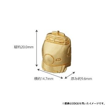 新幹線100系 純金ミニフィギュア サイズ