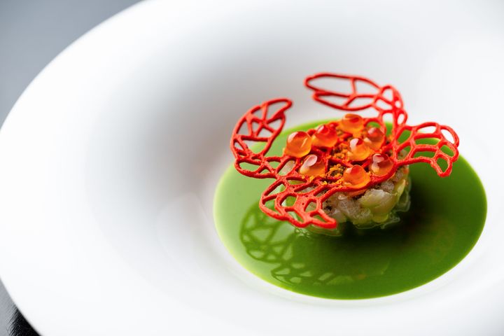 「蟹 カクテルソース」