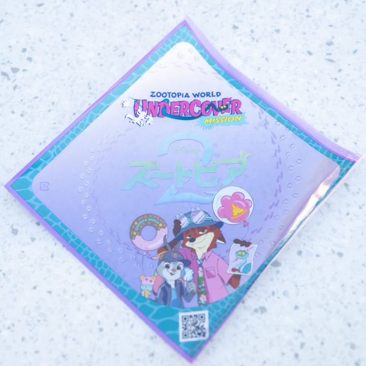 東京ディズニーリゾート『ズートピア』チョコドーナツ パッケージ