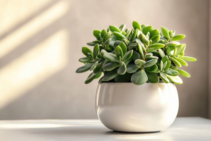 ダイニング 人気運 上がる 葉が丸い観葉植物