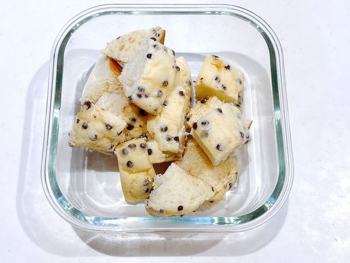 全部食べられなくても、かじりかけが残らない