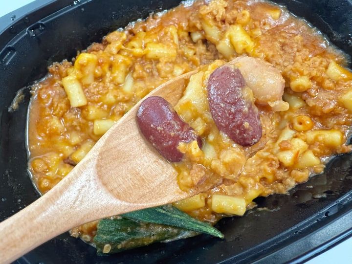 4種の豆もゴロゴロ入っていて食感も楽しむことができます