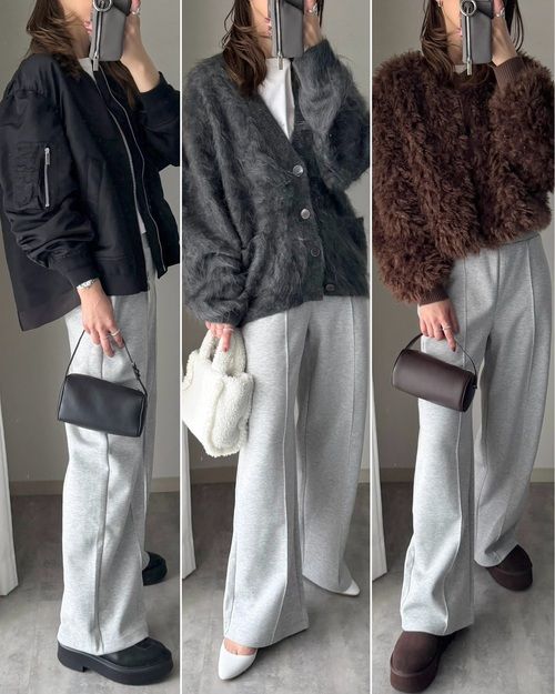 UNIQLOのスウェットパンツ5