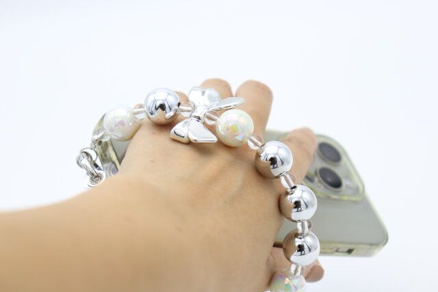 ダイソー ストラップ（ビッグパーツ、シート付き） デザイン 使用例