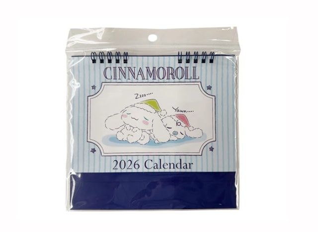 ダイソー 卓上カレンダー（シナモロール）