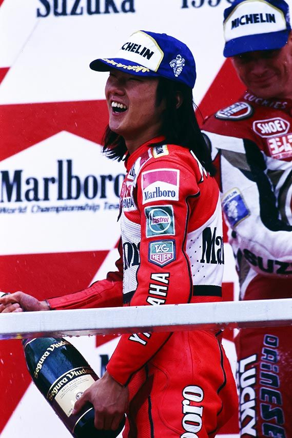 パドックから見たコンチネンタルサーカス【ノリックと生姜焼き】