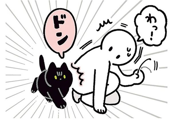 しゃがんだ時がチャンス！ （C）AKR／KADOKAWA