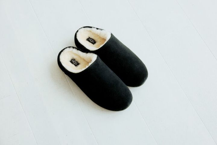 暖かくて脱ぎ履きが楽な「スリッポン」
