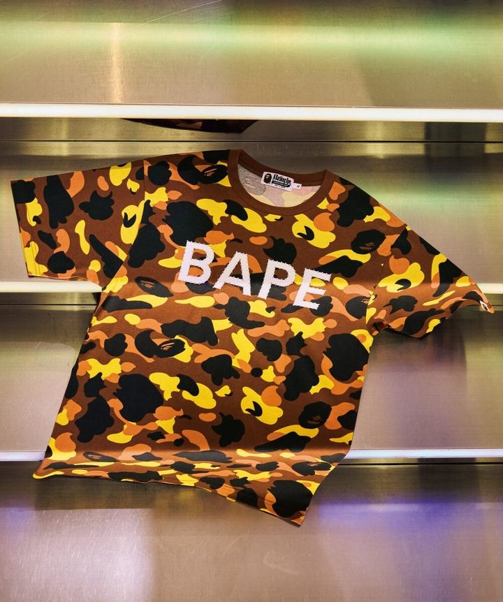 1ST CAMO BAPE® RHINESTONE TEE