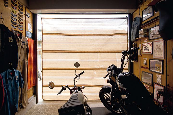 好きなものに囲まれた心が安らぐ空間ですね｜憧れのガレージライフ拝見！