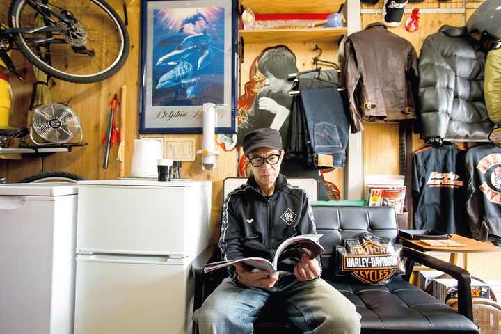 好きなものに囲まれた心が安らぐ空間ですね｜憧れのガレージライフ拝見！