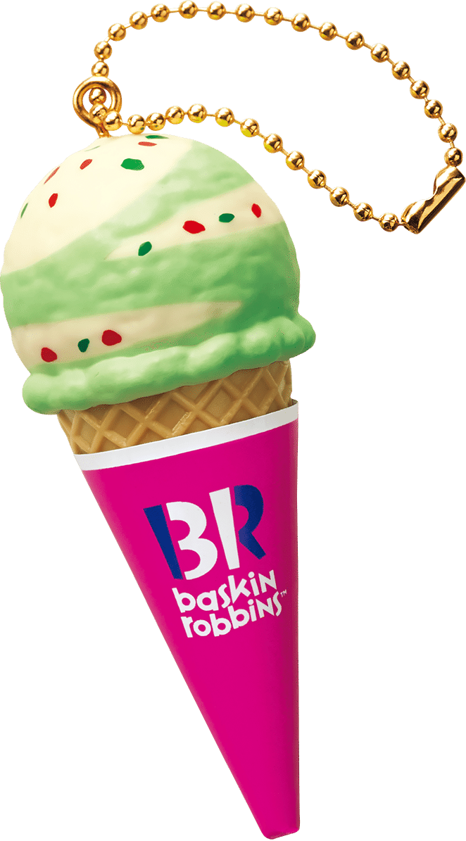 サーティワンアイスクリーム福袋 コーン型キーホルダー