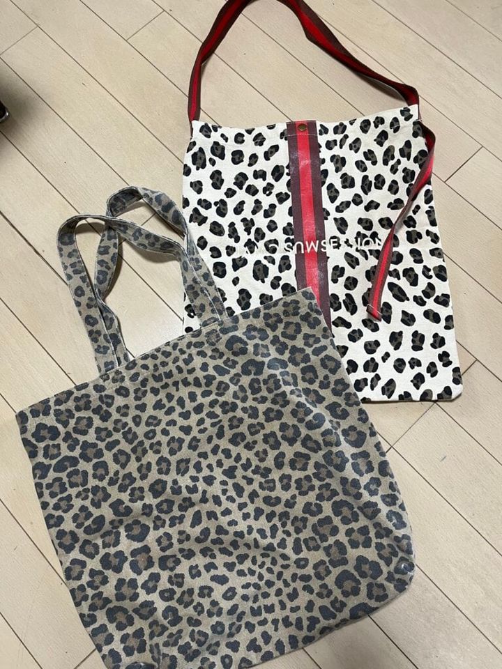 加藤理恵さんのアニマル柄布バッグコレクション