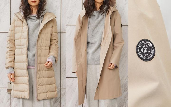 画像2: 1着3役！長く使えるダウンコート