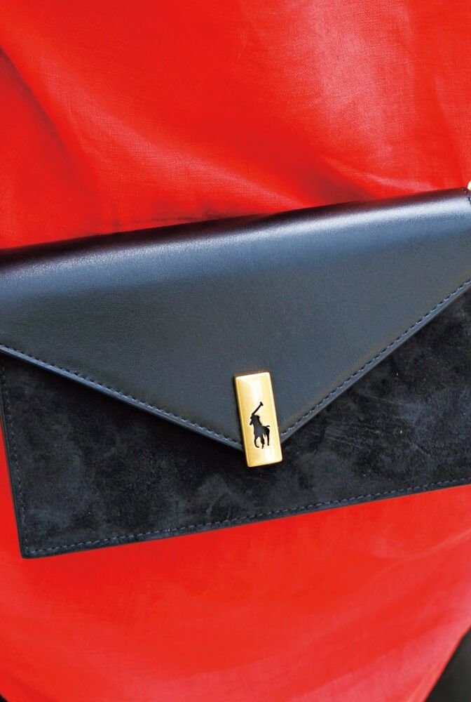 バッグはラルフローレン