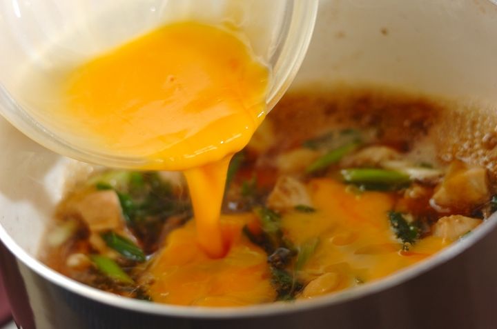 基本のふわとろ卵の親子丼の作り方2