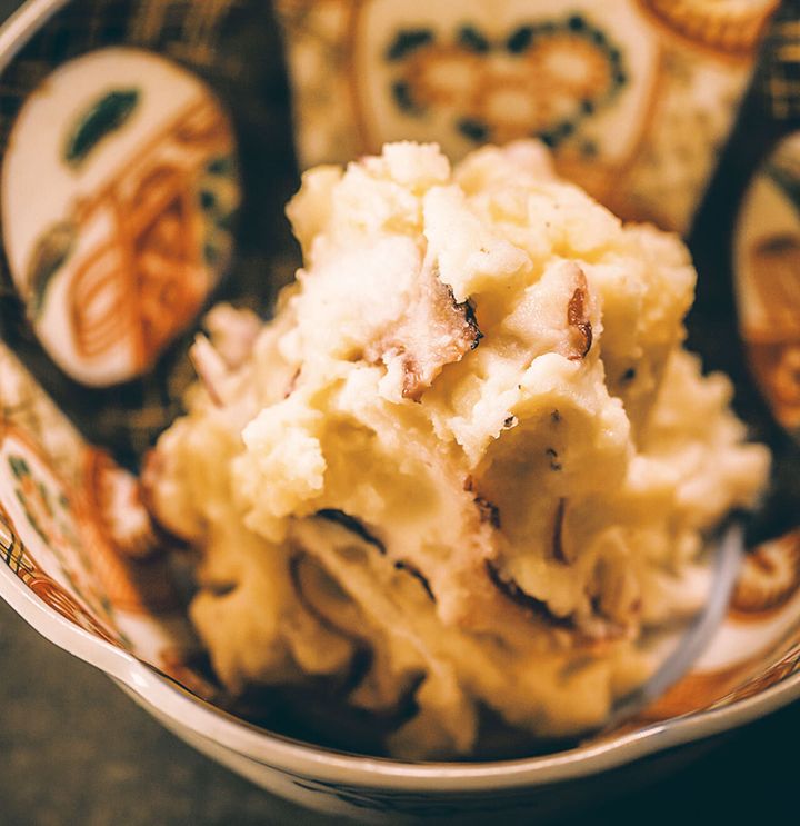 新橋『銀座 花りん コリドー店』の「たこの燻製ポテサラ」