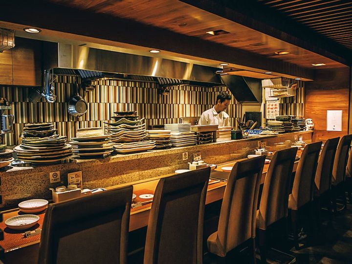 新橋『銀座 㐂いち』の内観